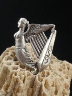 Irish Harp Pin (large)