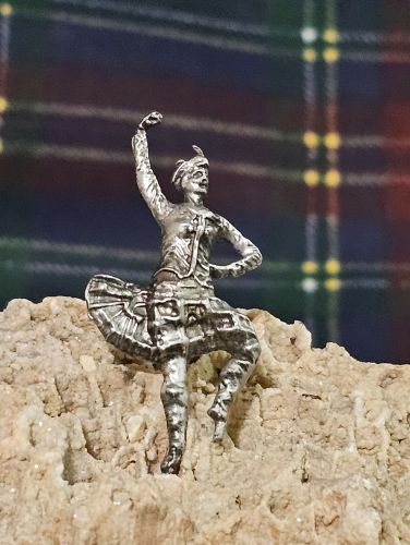 Highland Dancer Pewter Pin