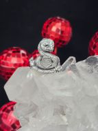 Year of the Snake - Hyss the hand-cast pewter snake pin