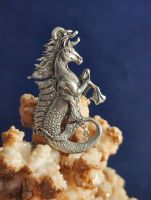Hippocampus - Mythological Horse of the Sea Necklace