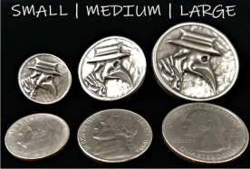 Plague Doctor Button Small