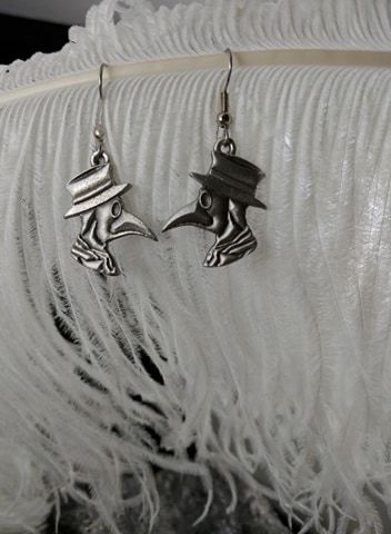 Plague Doctor Earrings