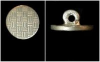 Small Basket Weave Button