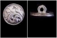 Small Paisley Button