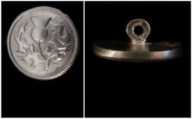 Large Thistle Button