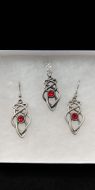 Celtic Owl Gift Set - Red