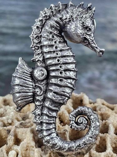 Seahorse - Pewter Collectible Pin