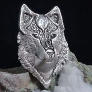 Wolf Spirit Celtic Pin