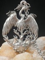Phoenix, Corona Rising Necklace