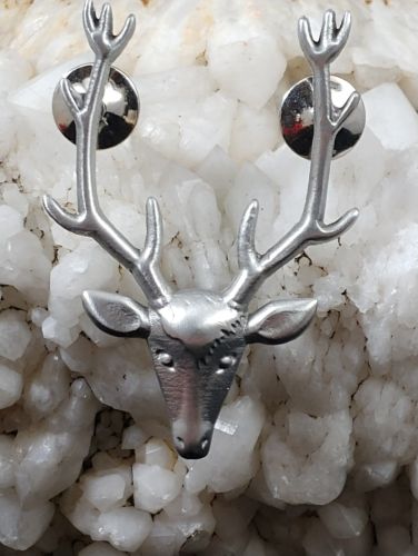 Stag Head Pin