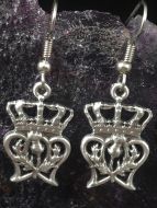 Thistle and Crown Luckenbooth Earrings