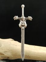 Wolves of Odin Kilt Pin