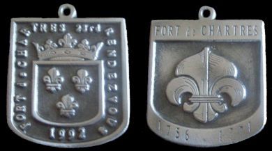 1992 Fort de Chartes Rendevous Medallions