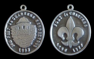 1993 Fort de Chartes Rendevous Medallions