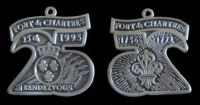1995 Fort de Chartes Rendevous Medallions